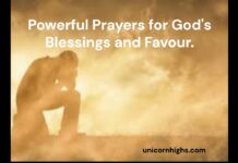 44 Powerful Prayers for God’s Blessings and Favour.