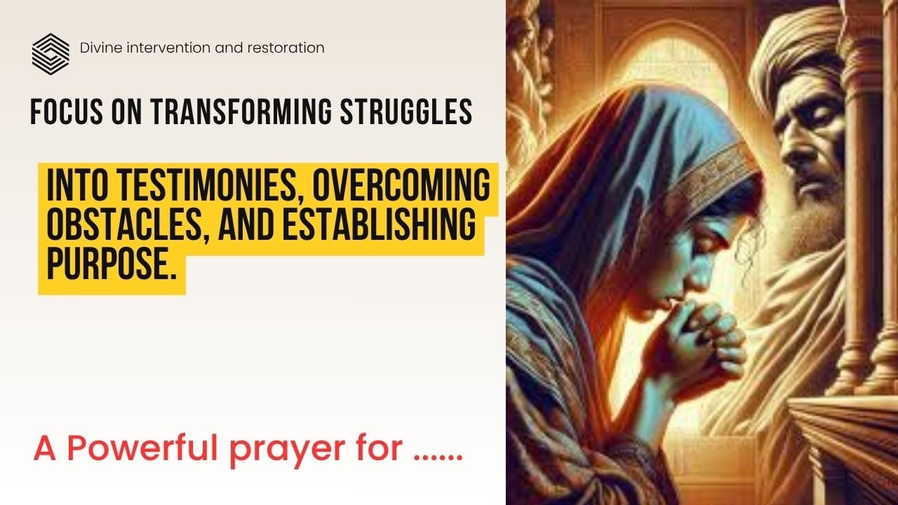 A powerful prayer for