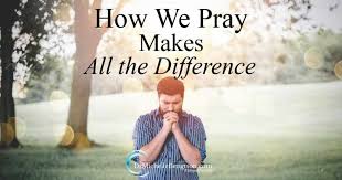 Prayers make all the difference