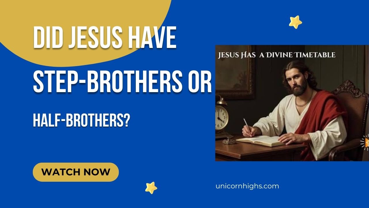 Did Jesus have step-brothers